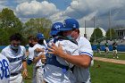Baseball vs Babson NEWMAC Finals  Wheaton College vs Babson College play in the NEWMAC baseball championship finals. - (Photo by Keith Nordstrom) : Wheaton, baseball, NEWMAC, Babson
